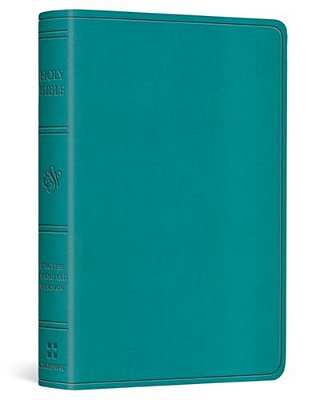 Esv Vest Pocket New Testament With Psalms And Proverbs, Red Letter (Trutone, Teal)-..