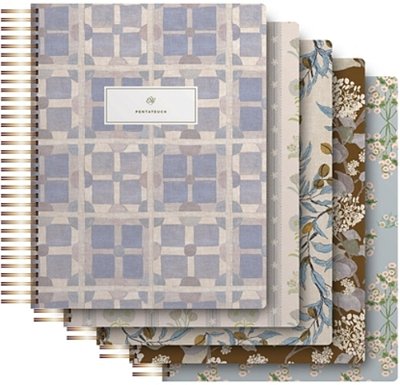 Esv Spiral-Bound Journaling Bible, Five-Volume Set (Hardcover, Cover Artwork By Lulie Wallace)-..