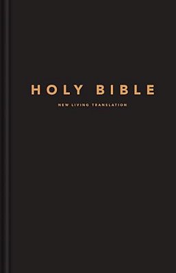 Nlt Large Print Pew Bible (Hardcover, Black)-..