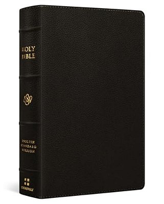 Esv Giant Print Personal Size Bible, Red Letter (Buffalo Leather, Deep Brown)-..