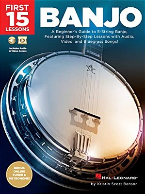 First 15 Lessons - Banjo Book/Online Media-..