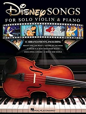 Disney Songs For Solo Violin & Piano-..