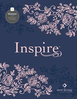 Inspire Bible Nlt, Filament Enabled (Hardcover Leatherlike, Navy)-..