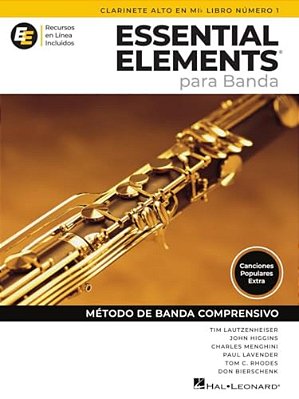 Essential Elements Para Banda - Clarinete Alto En Mib Libro Numero 1 - Recursos En Linea Incluidos-..
