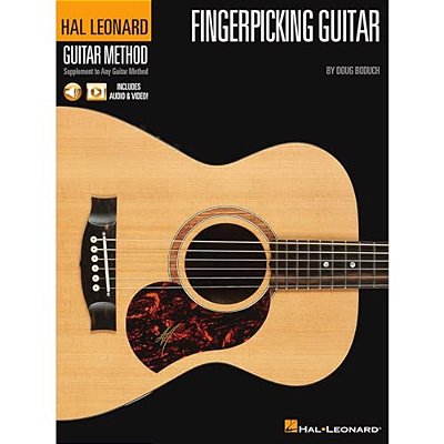 Hal Leonard Fingerpicking Guitar Method By Doug Boduch With Audio & Video-..