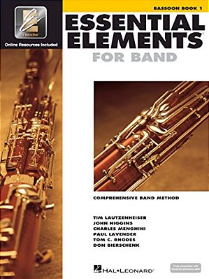 Essential Elements For Band - Bassoon Book 1 With Eei Book/Online Media [With CD-ROM]-..