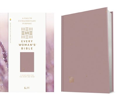 Kjv Every Woman's Bible, Filament Enabled (Hardcover, Plum, Red Letter)-..