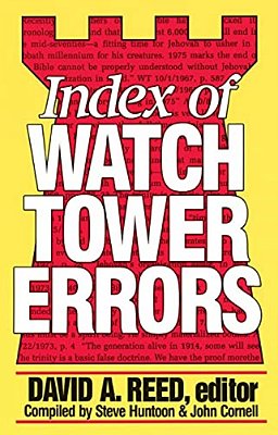 Index Of Watchtower Errors 1879 To 1989-..