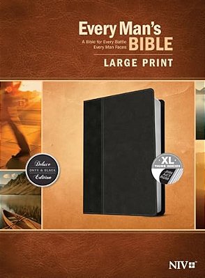 Every Man's Bible Niv, Large Print, Tutone-..