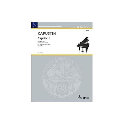 Kapustin: Capriccio Op. 146 For Piano 4 Hands-..