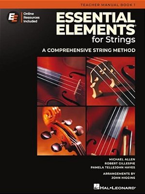 Essential Elements For Strings - Teacher Manual Book 1 With Online Resources-..