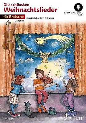 Die Schonsten Weihnachtslieder For 1-2 Violas - Book/Online Audio [With CD (Audio)]-..
