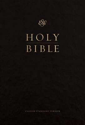 Esv Pew And Worship Bible, Large Print (Black)-..