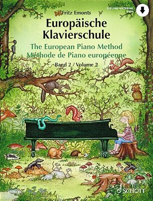 The European Piano Method - Volume 2 Book With Online Material-..