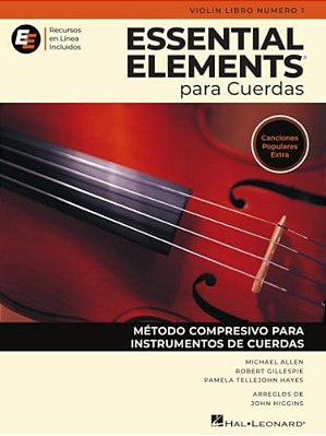 Essential Elements Para Cuerdas - Violin Libro Numero 1 - Recursos En Linea Incluidos-..