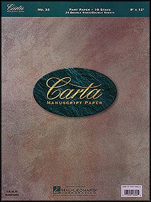 Carta Manuscript Paper No. 33 - Mid-Range-..