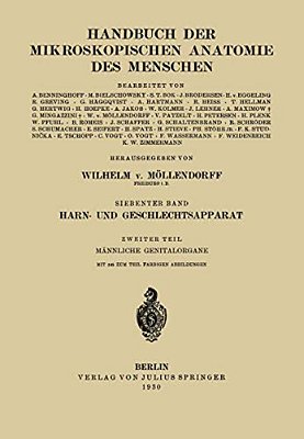 Harn- Und Geschlechtsapparat: Zweiter Teil: Männliche Genitalorgane-..