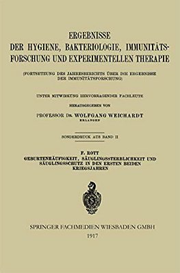 Geburtenhäufigkeit, Säuglingssterblichkeit Und Säuglingsschutz In Den Ersten Beiden Kriegsjahren-..