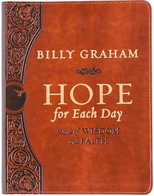 Hope For Each Day Large Deluxe: Words Of Wisdom And Faith (A 365-Day Devotional)-..