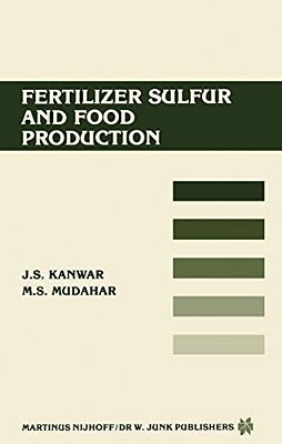 Fertilizer Sulfur And Food Production: Research And Policy Implications For Tropical Countries-..