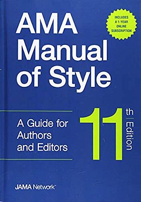 Ama Manual Of Style: A Guide For Authors And Editors - Hardcover/Online Bundle Package-..