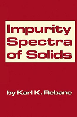 Impurity Spectra Of Solids: Elementary Theory Of Vibrational Structure-..