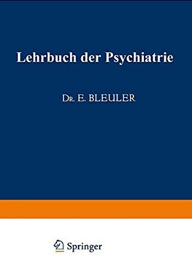 Lehrbuch Der Psychiatrie-..