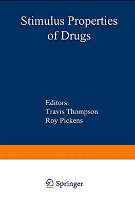 Stimulus Properties Of Drugs-..