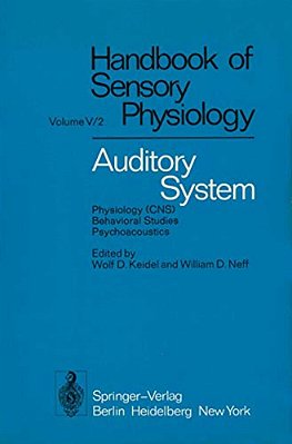Auditory System: Physiology (Cns) - Behavioral Studies Psychoacoustics-..