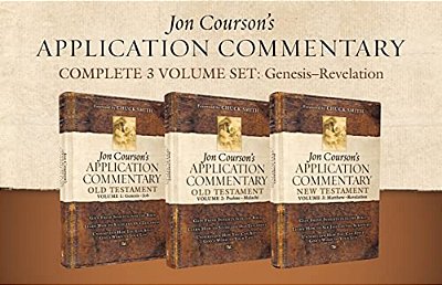 Jon Courson's Application Commentary, Complete 3-Volume Set: Genesis - Revelation-..