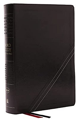 Nkjv, Word Study Reference Bible, Leathersoft, Black, Red Letter, Comfort Print: 2,000 Keywords That Unlock The Meaning Of The Bible-..