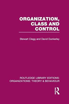 Organization, Class And Control (Rle: Organizations)-..