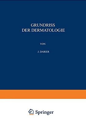 Grundriss Der Dermatologie-..