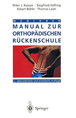 Münchner Manual Zur Orthopädischen Rückenschule-..
