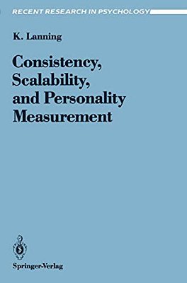 Consistency, Scalability, And Personality Measurement-..
