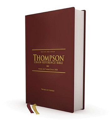 Nkjv, Thompson Chain-Reference Bible, Hardcover, Red Letter, Comfort Print-..