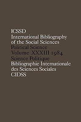 Ibss: Political Science: 1984 Volume 33-..