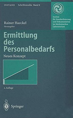 Ermittlung Des Personalbedarfs: Neues Konzept-..
