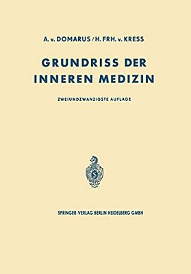 Grundriss Der Inneren Medizin-..