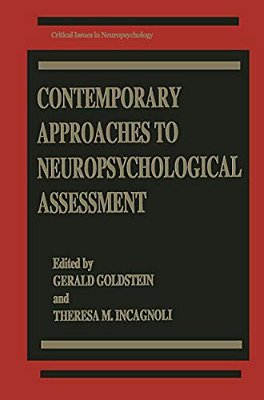 Contemporary Approaches To Neuropsychological Assessment-..