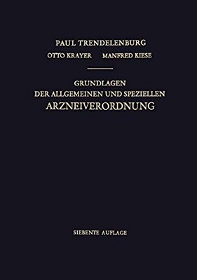 Grundlagen Der Allgemeinen Und Speziellen Arzneiverordnung-..