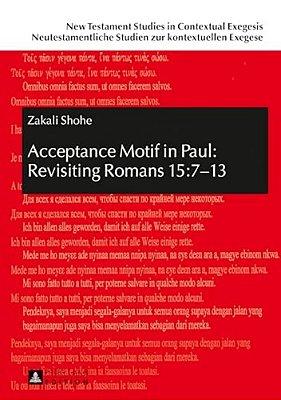 Acceptance Motif In Paul: Revisiting Romans 15:7-13-..