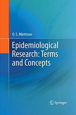 Epidemiological Research: Terms And Concepts-..