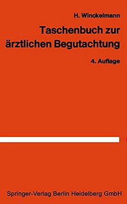 Taschenbuch Zur Ärztlichen Begutachtung In Der Arbeiter- Und Angestelltenrentenversicherung-..