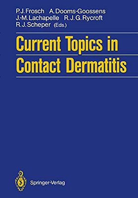 Current Topics In Contact Dermatitis-..