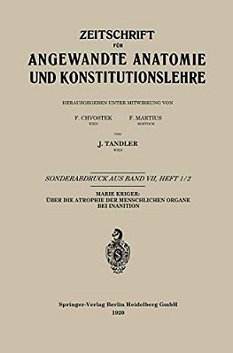 Über Die Atrophie Der Menschlichen Organe Bei Inanition-..