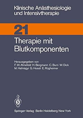 Therapie Mit Blutkomponenten-..