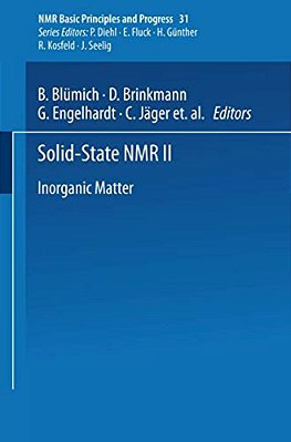 Solid-State Nmr II: Inorganic Matter-..