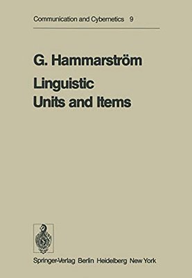 Linguistic Units And Items-..
