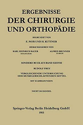V. Vergleichende Untersuchung Der Muskelerschlaffenden Mittel-..